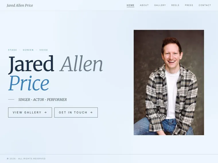 Preview of www.jaredaprice.com